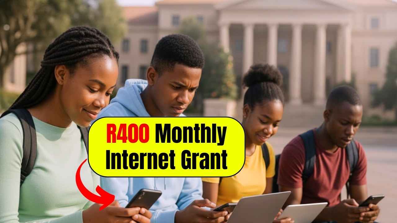 R400 Monthly Internet Grant for Students in South Africa: Applications Open from 20 December 2025